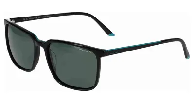 JAS Black Green Polarized 58-16-145