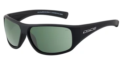 DD Safety-Wicked Matt Black Green Polarised