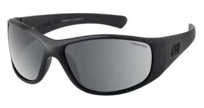 DD Ridge-Satin Black-Grey Polarised 