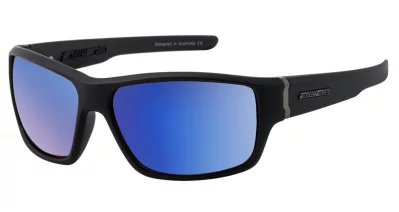 DD Knox-Satin Black -Grey|Blue Mirror Polarised