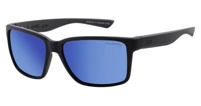DD Yolo-Satin Black-Grey|Blue Mirror Polarised