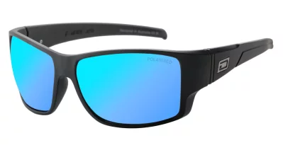 DD Hoodoo-Satin Black-Grey|Ice Blue Mirror Polarised