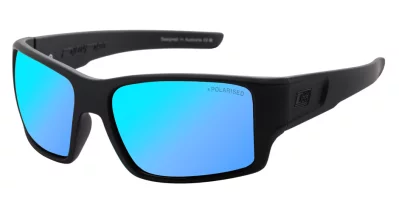 DD Chill-Satin Black-Grey/Ice Blue Mirror Polarised