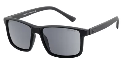 DD Mars-Satin Black-Grey Polarised