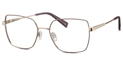Brendel Burgundy / Rose Gold Matt 53-17-140  (With Clip On)