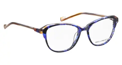 Bellinger Legacy 3188 431 Dk Blue-Black-Beige crystal print 52-17-140