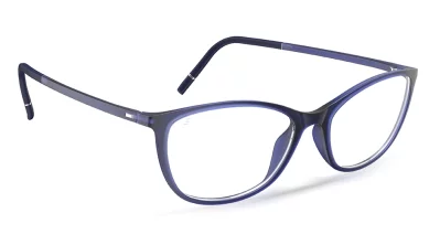 Silhouette SPX Illusion 1617 Navy Blue 52 15 140