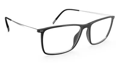 Silhouette Illusion Lite 2944 Black Matte 55 16 140