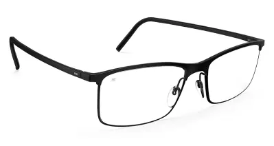 Silhouette Balanced Fusion 2988 Pure Black 54-18-145