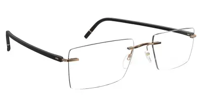 Silhouette The Wave 5567 Gold / Black 55 19 145