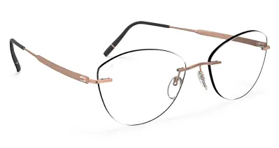 Silhouette The Timeless Visionary 5603 Glossy Rosegold 54-17-140