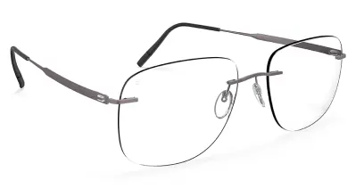 Silhouette The Timeless Visionary 5603 Plain Ruthenium 57-19-150