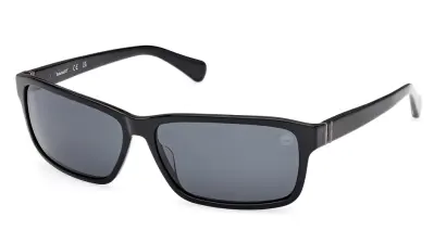 Timberland Sun Shiny Black  / Smoke Polarized 67-15-150